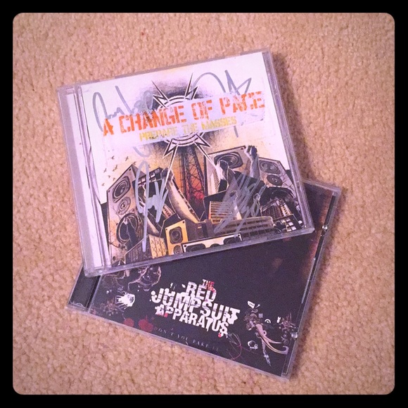 Accessories - Sale✅Red Jumpsuit & Change of Pace CDs